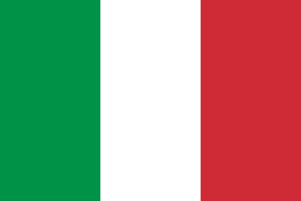 bandera Italia Distribuidor Komanc