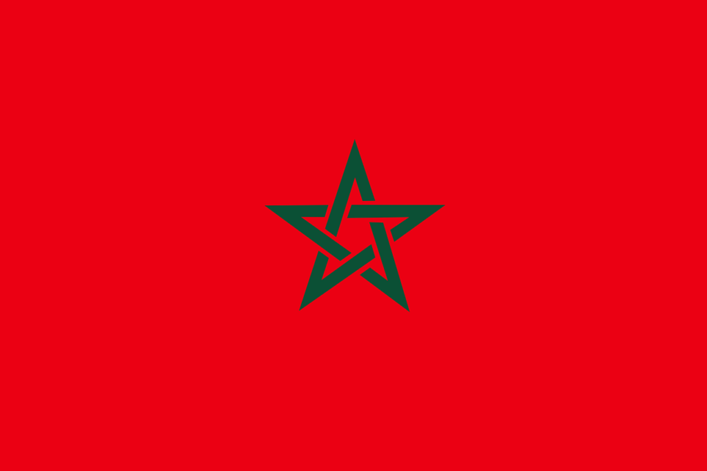 bandera Marruecos Distribuidor Komanc